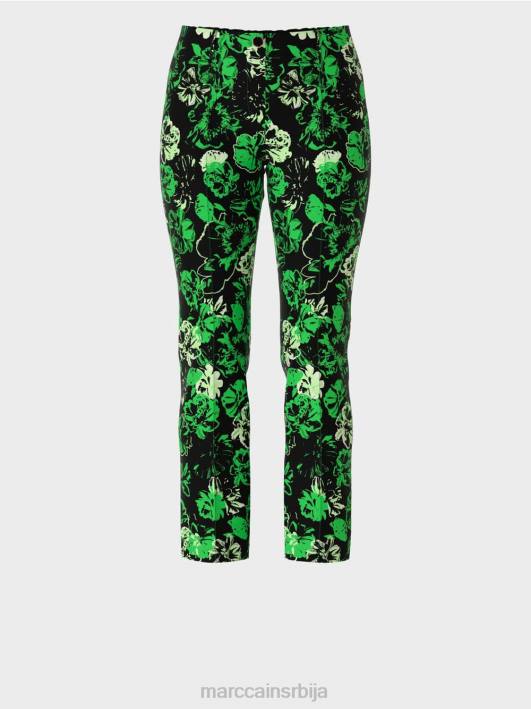 сиднеи стретцх панталоне Marc Cain D688529 тамно зелена јабука одећу