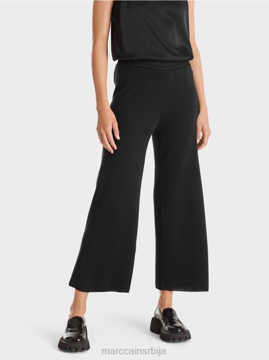 вунене панталоне плетене у немачкој Marc Cain D688530 црн одећу