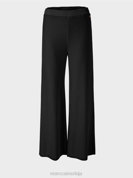 вунене панталоне плетене у немачкој Marc Cain D688530 црн одећу