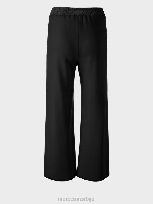 вунене панталоне плетене у немачкој Marc Cain D688530 црн одећу