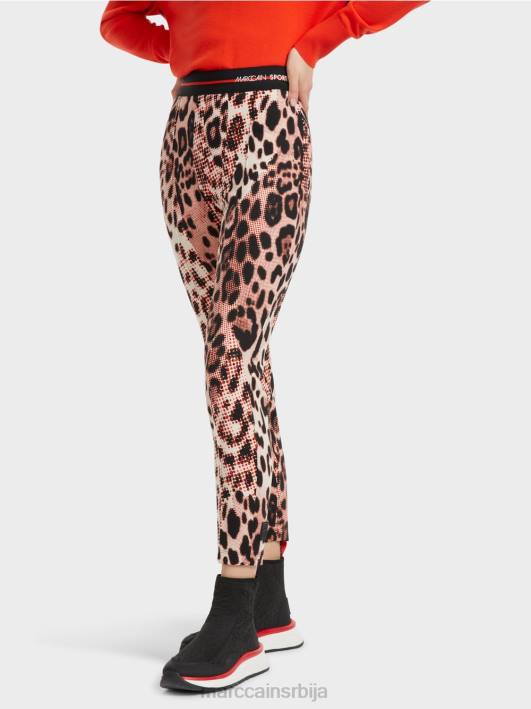 софиа пенцил панталоне са лео принтом Marc Cain D688534 цампари одећу