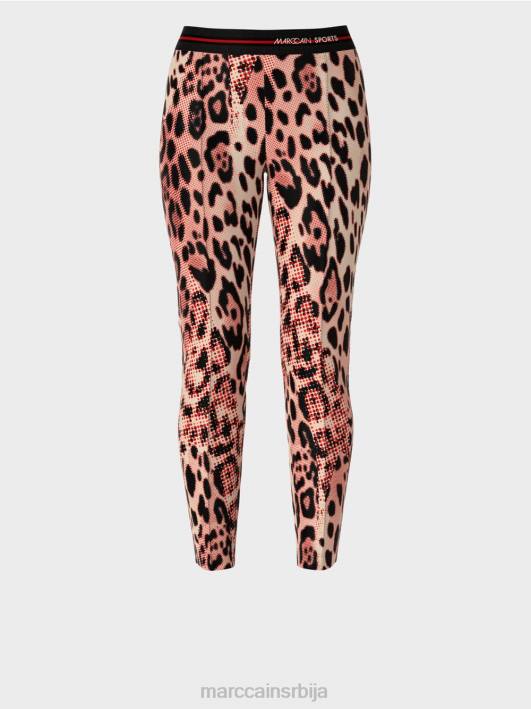 софиа пенцил панталоне са лео принтом Marc Cain D688534 цампари одећу