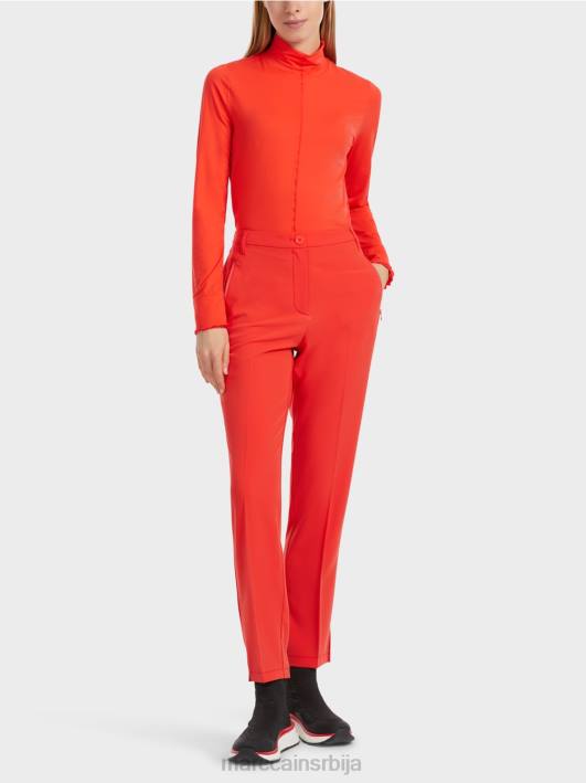 панталоне фусхун са бочним прорезима Marc Cain D688537 цампари одећу