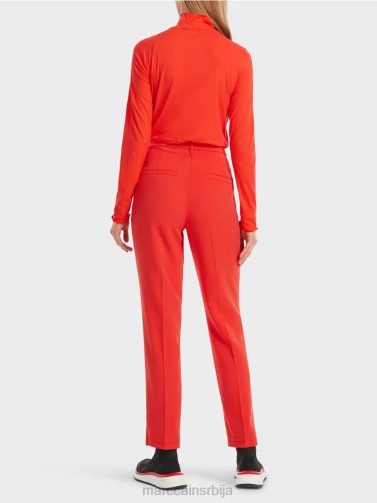 панталоне фусхун са бочним прорезима Marc Cain D688537 цампари одећу