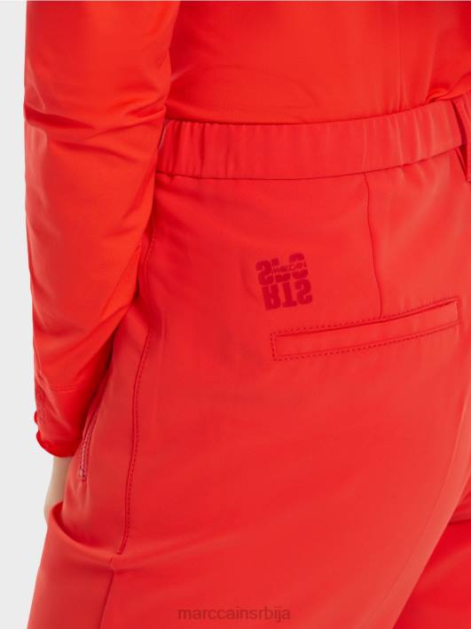 панталоне фусхун са бочним прорезима Marc Cain D688537 цампари одећу