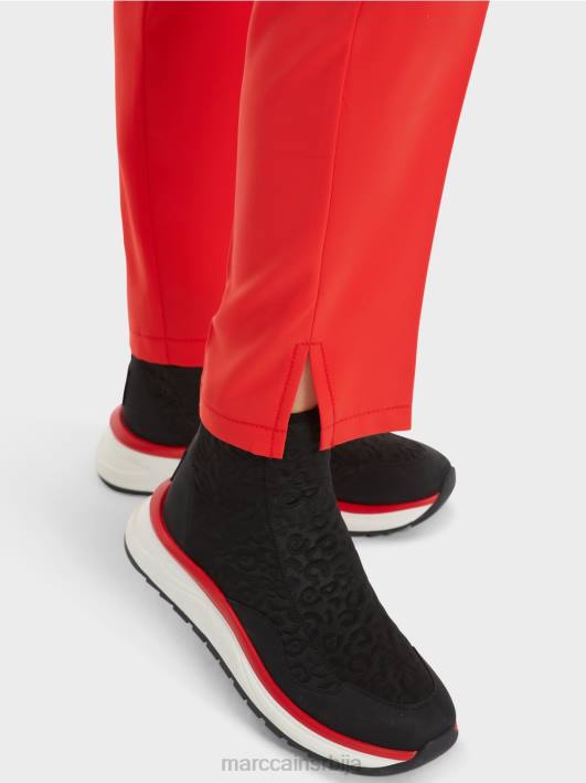 панталоне фусхун са бочним прорезима Marc Cain D688537 цампари одећу