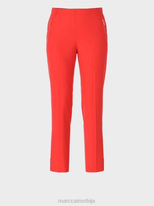 панталоне фусхун са бочним прорезима Marc Cain D688537 цампари одећу