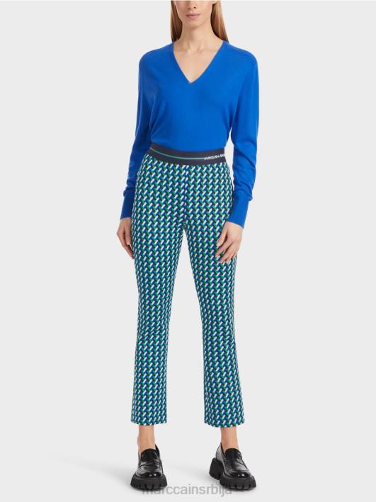 фенги уске панталоне равних ногавица Marc Cain D688542 емајл одећу