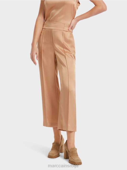 Васхингтон миди панталоне широких ногавица Marc Cain D688546 светла карамела одећу