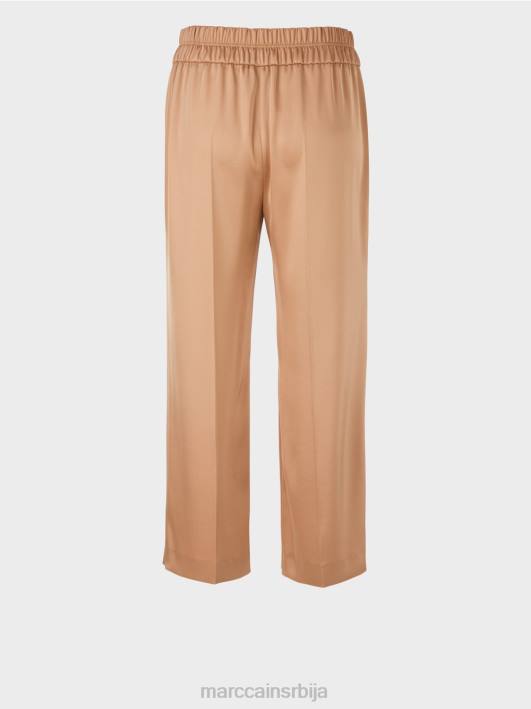 Васхингтон миди панталоне широких ногавица Marc Cain D688546 светла карамела одећу