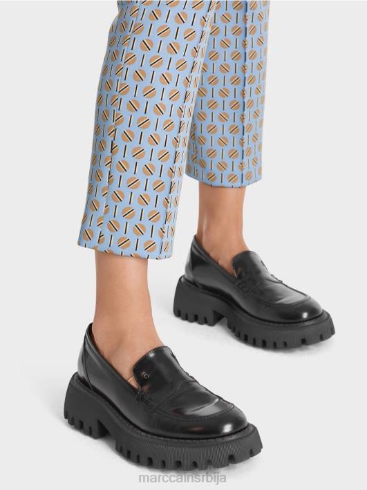 панталоне од растезљивог дреса Сиднеј Marc Cain D688548 тамно летње небо одећу