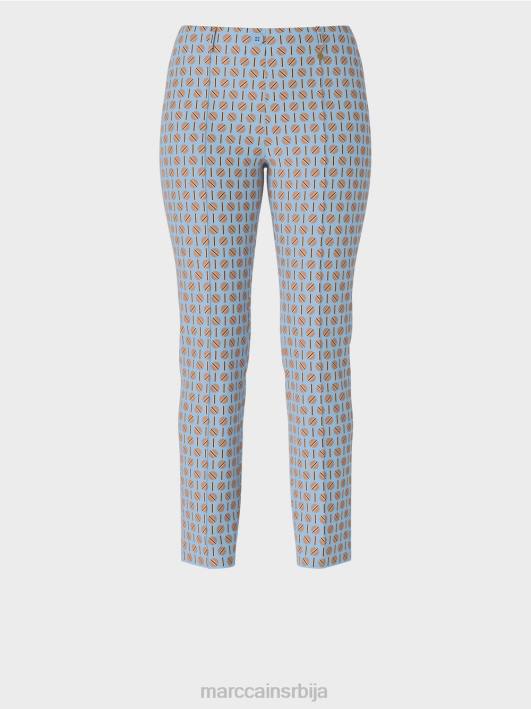 панталоне од растезљивог дреса Сиднеј Marc Cain D688548 тамно летње небо одећу