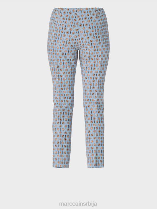 панталоне од растезљивог дреса Сиднеј Marc Cain D688548 тамно летње небо одећу