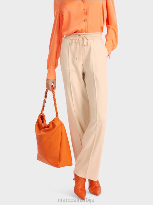 равне панталоне велби Marc Cain D688551 тамна крема одећу