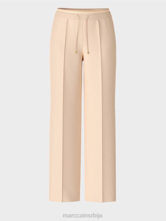 равне панталоне велби Marc Cain D688551 тамна крема одећу
