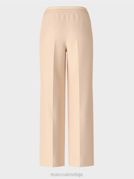равне панталоне велби Marc Cain D688551 тамна крема одећу