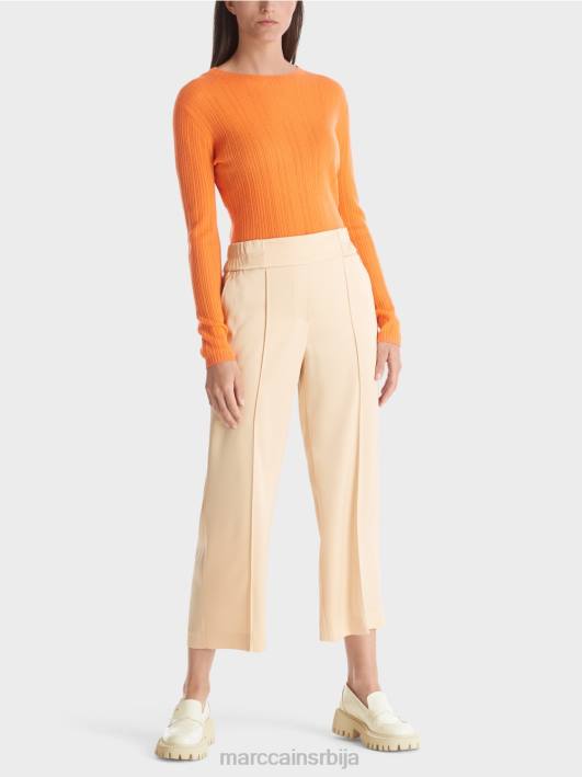 Васхингтон миди панталоне широких ногавица Marc Cain D688553 тамна крема одећу