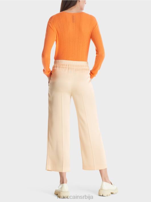 Васхингтон миди панталоне широких ногавица Marc Cain D688553 тамна крема одећу