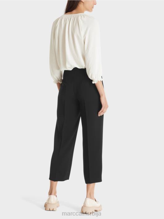 Велингтон панталоне широких ногавица Marc Cain D688565 црн одећу