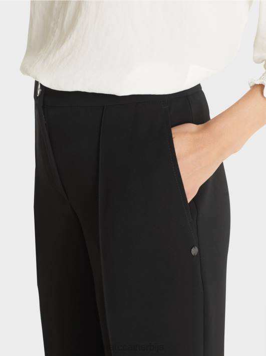 Велингтон панталоне широких ногавица Marc Cain D688565 црн одећу