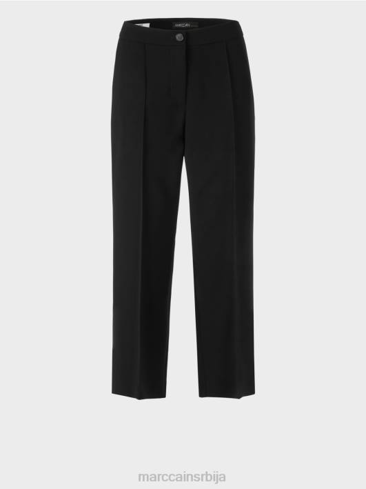 Велингтон панталоне широких ногавица Marc Cain D688565 црн одећу