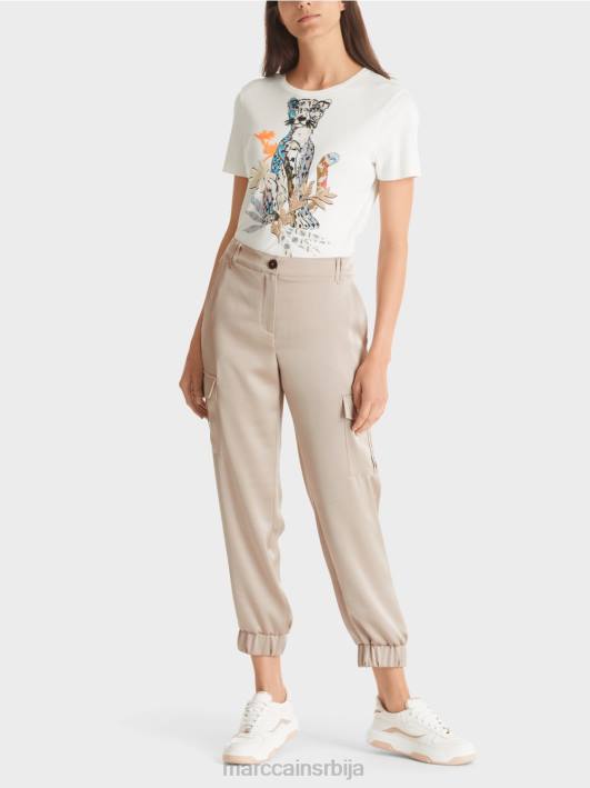 ридер панталоне "преиспитамо заједно". Marc Cain D688573 топли камен одећу