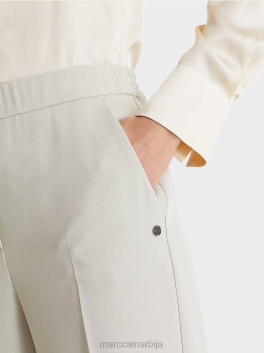 вашингтонске панталоне широких ногавица Marc Cain D688575 топли камен одећу