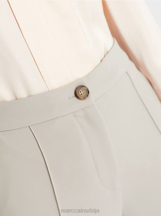 Велингтон панталоне широких ногавица Marc Cain D688579 топли камен одећу