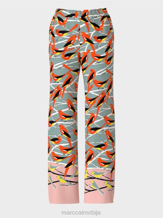 бирд десигн панталоне Вашингтон Marc Cain D688580 тамно небо плаво одећу