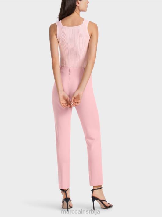 обичне панталоне које се растежу до струка Сиднеј Marc Cain D688582 меки пудер розе одећу