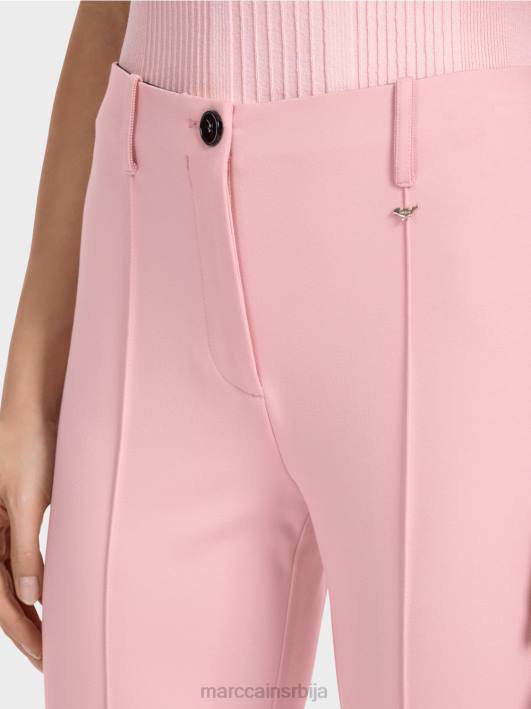 обичне панталоне које се растежу до струка Сиднеј Marc Cain D688582 меки пудер розе одећу