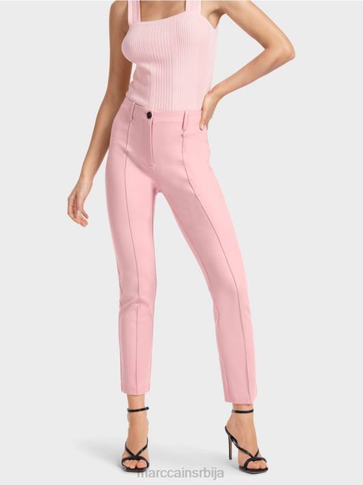 обичне панталоне које се растежу до струка Сиднеј Marc Cain D688582 меки пудер розе одећу