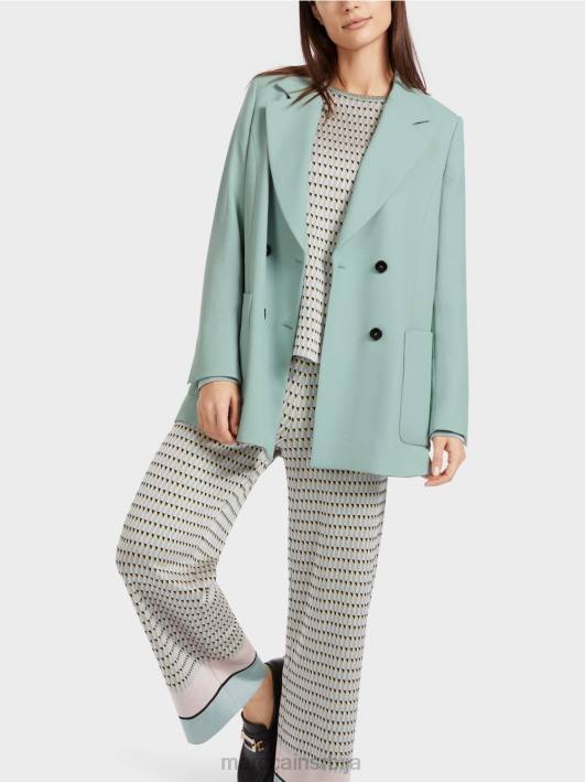 панталоне плетене у немачкој Marc Cain D688585 тамно небо плаво одећу