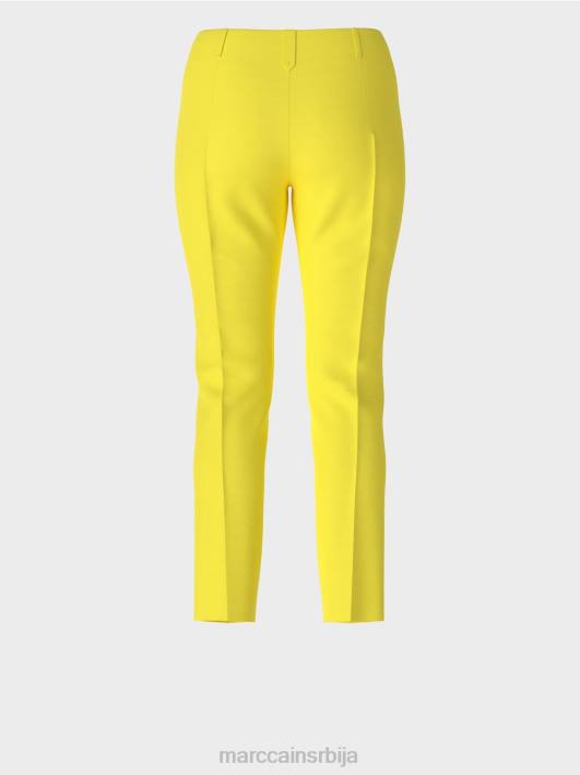 обичне панталоне које се растежу до струка Сиднеј Marc Cain D688587 меки лимун одећу
