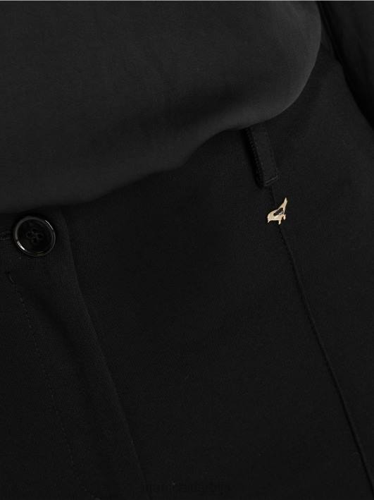 обичне панталоне које се растежу до струка Сиднеј Marc Cain D688591 црн одећу