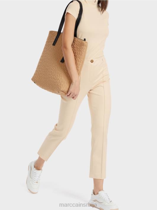 елегантне панталоне од дреса Сиднеј Marc Cain D688593 тамна крема одећу