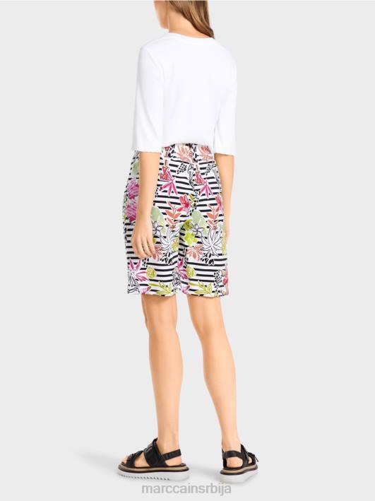 шортс са цветним узорком Marc Cain D688624 лагана лимеада одећу