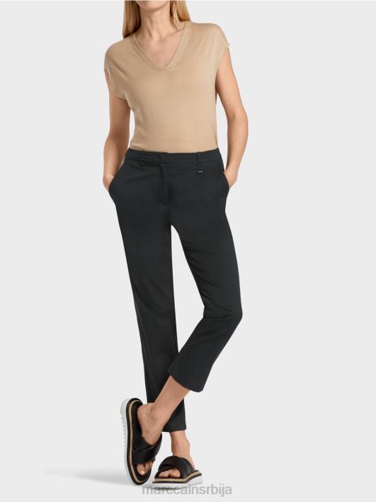 панталоне у цхино стилу Marc Cain D688633 црн одећу