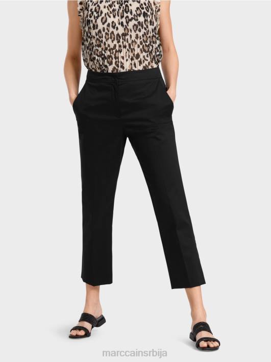 панталоне у цхино стилу Marc Cain D688640 црн одећу
