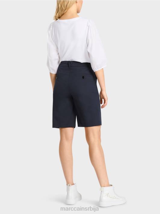 финике шортс у женственом кроју Marc Cain D688646 поноћно плава одећу