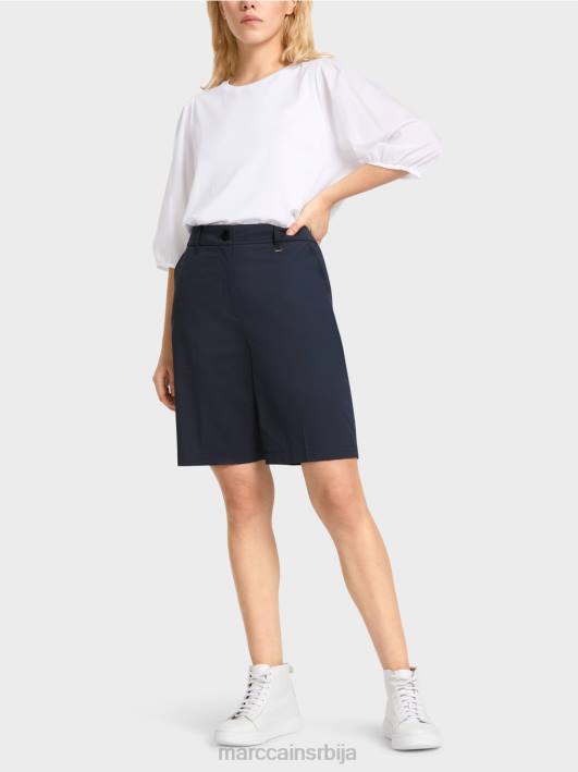 финике шортс у женственом кроју Marc Cain D688646 поноћно плава одећу