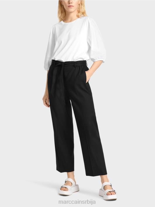 вардха панталоне у папирној врећици Marc Cain D688651 поноћно плава одећу