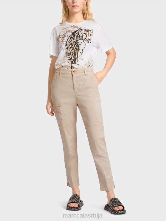 радом "преиспитамо заједно" панталоне Marc Cain D688671 сусам одећу