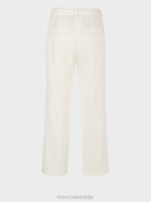 вардха панталоне у папирној врећици Marc Cain D688676 прљаво бело одећу
