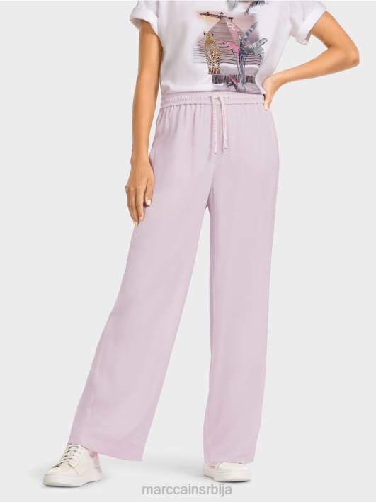 лабаве панталоне са јоггер појасом Marc Cain D688682 светла лаванда одећу