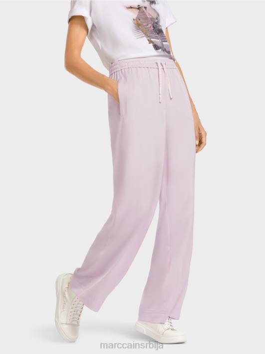 лабаве панталоне са јоггер појасом Marc Cain D688682 светла лаванда одећу