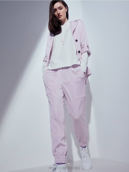 панталоне у стилу џогинга Marc Cain D688685 светла лаванда одећу