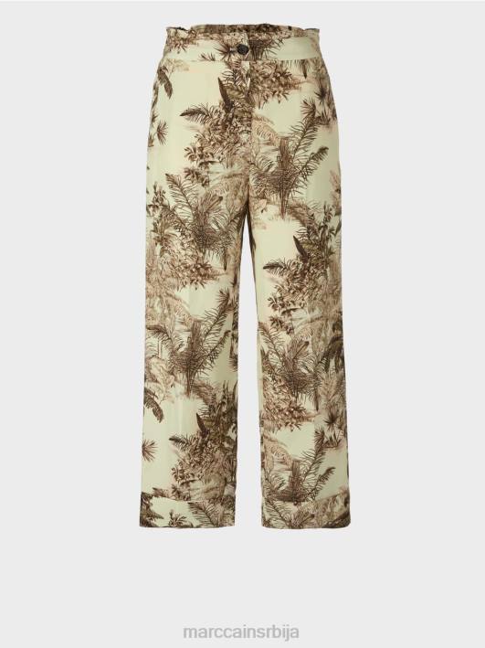 панталоне са цветним принтом Marc Cain D688686 меки дах одећу