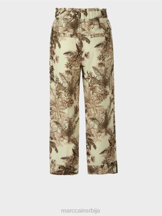 панталоне са цветним принтом Marc Cain D688686 меки дах одећу