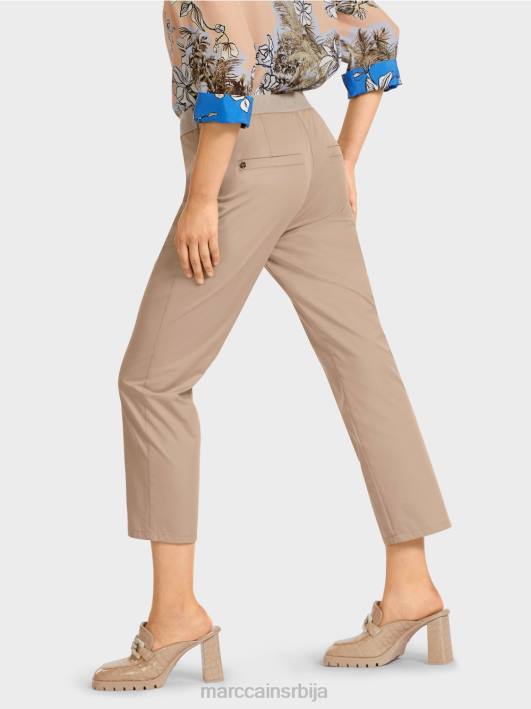 панталоне са еластичним појасом Marc Cain D688687 софт таупе одећу